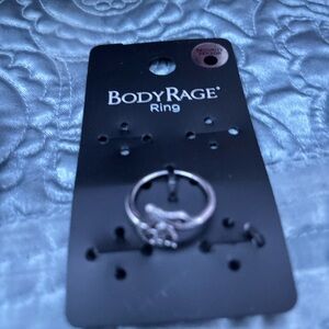 Body Rage Silver Ring